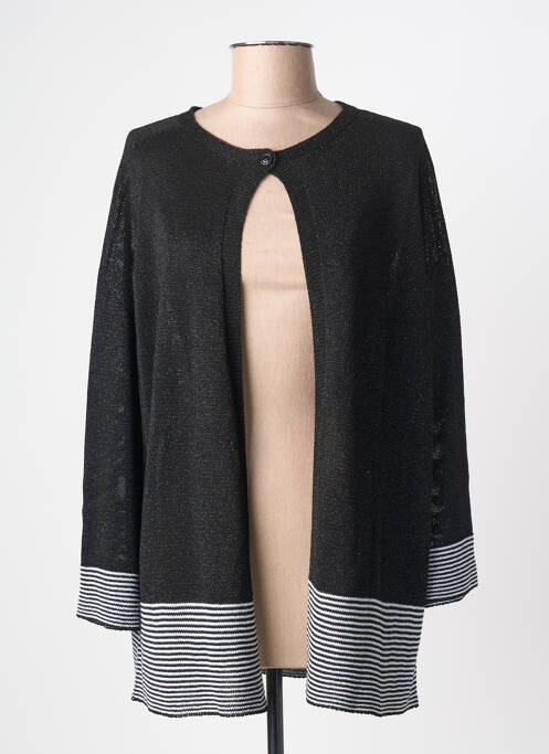 Vestă cu mâneci lungi elasticitate negru VOYAGE BY MARINA RINALDI femme