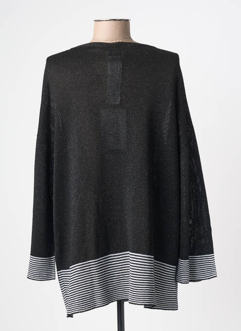 Vestă cu mâneci lungi elasticitate negru VOYAGE BY MARINA RINALDI femme