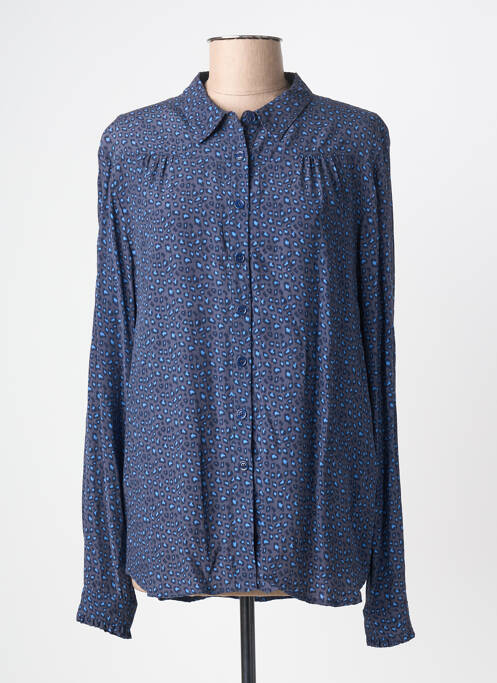 Cămașă croială dreaptă mâneci lungi albastru ARMOR LUX femme