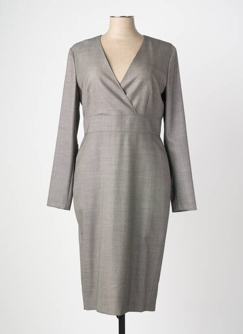 Rochie midi mâneci lungi mâneci lungi negru MAXMARA femme