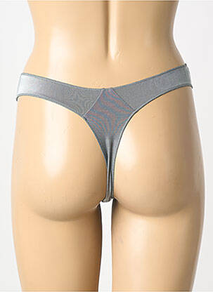Tanga broderie gri ALLUMETTE femeie