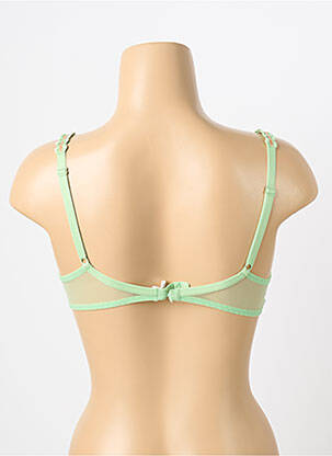 Sutien broderie sutien cupe întregi cu decolteu înalt verde SIMONE PERELE femeie