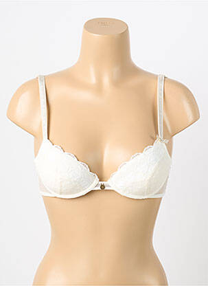 Sutien top sutien push-up top sutien push-up alb BARBARA femme