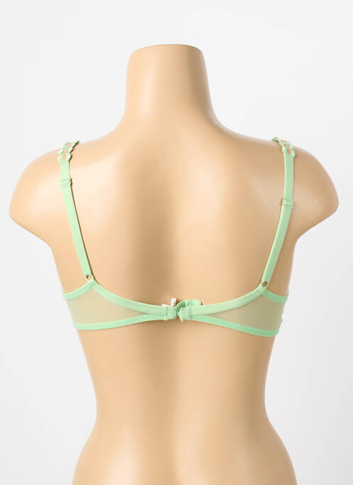 Sutien broderie sutien cupe întregi cu decolteu înalt verde SIMONE PERELE femme