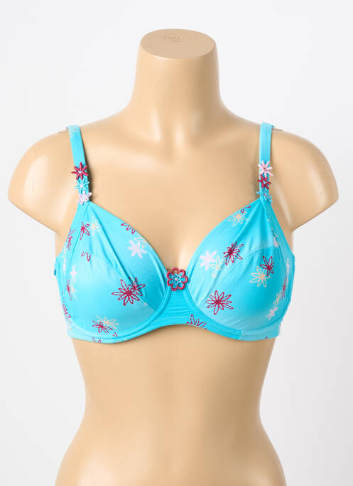 Sutien sutien cupe întregi cu decolteu înalt sutien cupe întregi cu decolteu înalt albastru PRIMA DONNA femme