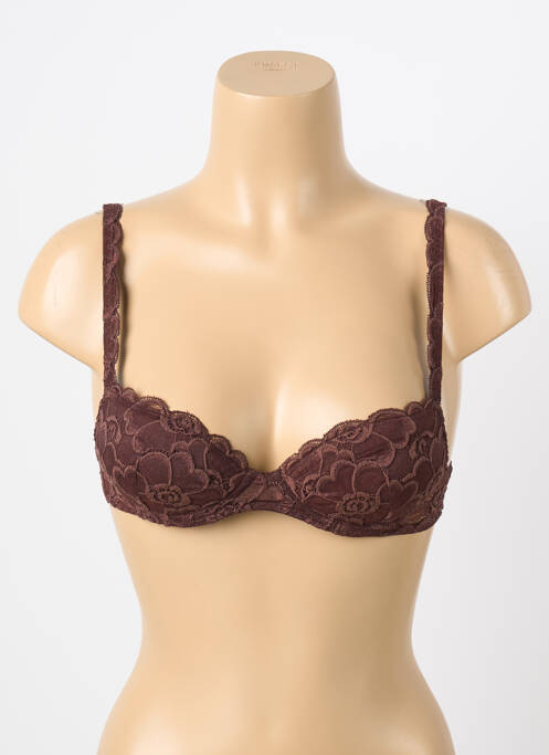 Sutien sutien balconet cu decolteu înalt sutien balconet cu decolteu înalt maro BARBARA femme