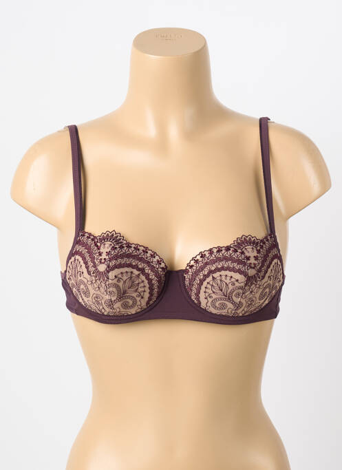 Sutien sutien balconet cu decolteu înalt sutien balconet cu decolteu înalt violet LEJABY femme