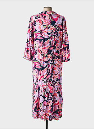 Rochie lungă mâneci lungi mâneci lungi roz STREET ONE femeie