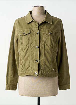 Jachete casual croială dreaptă verde VOODOO femeie