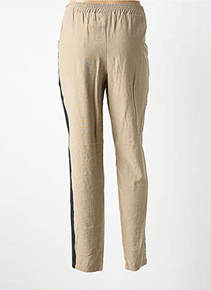 Pantalon buzunare bej GEISHA femeie