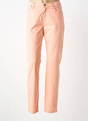 Pantalon slim buzunare portocaliu LCDN femeie