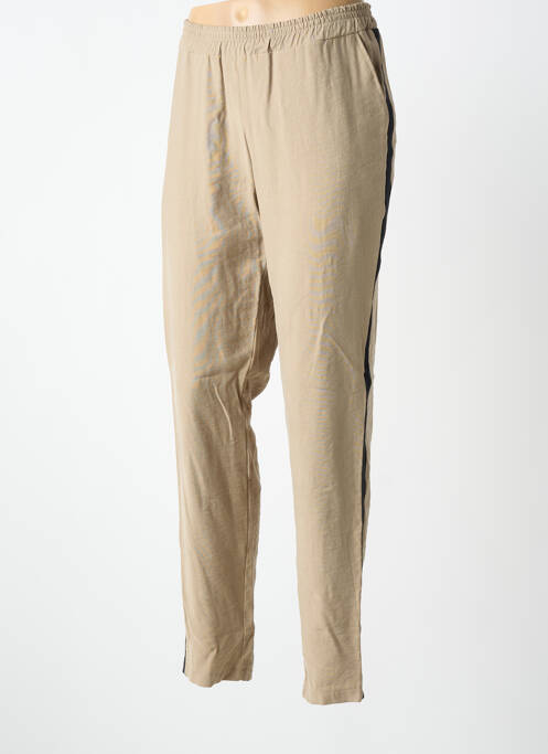 Pantalon buzunare bej GEISHA femme