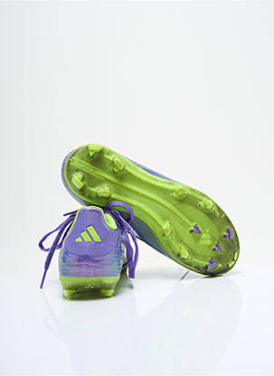 Adidași sport fotbal vârf rotund violet ADIDAS copil