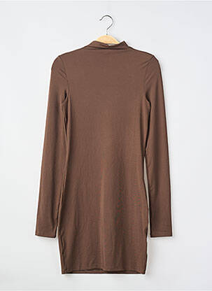 Rochie scurtă mâneci lungi mâneci lungi maro DIVIDED H&M femeie