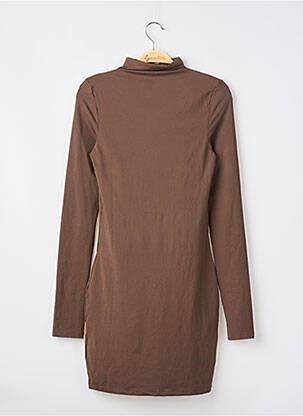 Rochie scurtă mâneci lungi mâneci lungi maro DIVIDED H&M femeie