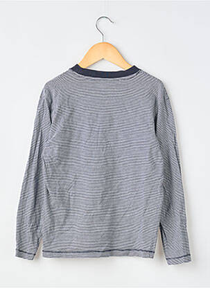 Tricou mâneci lungi mâneci lungi albastru MONOPRIX băiat