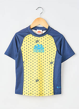 Tricou imprimeu fantezie mâneci scurte albastru BON BON băiat