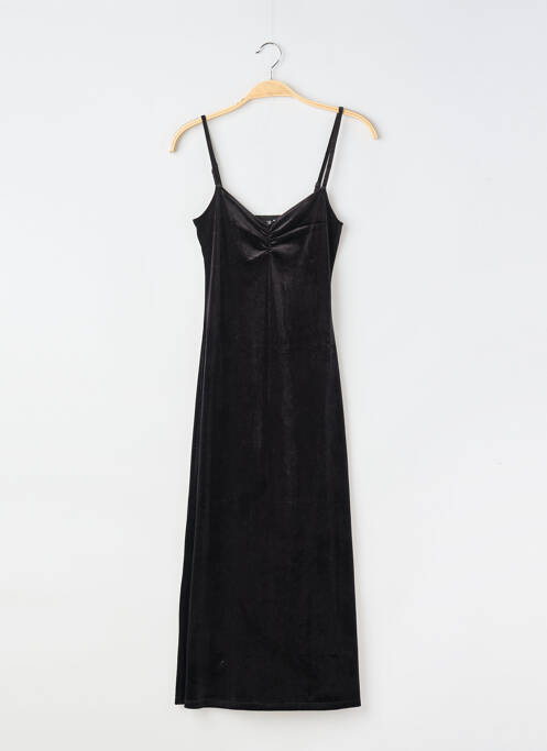 Rochie midi croială cambrată bretele subțiri negru DIVIDED H&M femme
