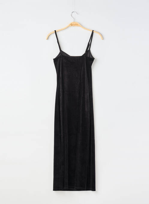 Rochie midi croială cambrată bretele subțiri negru DIVIDED H&M femme