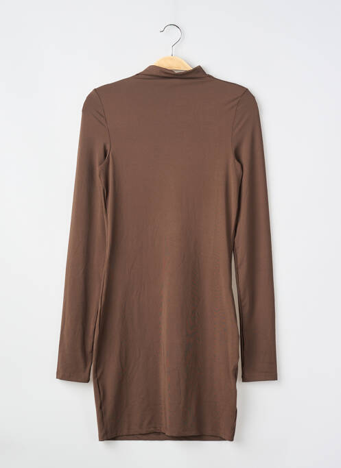 Rochie scurtă mâneci lungi mâneci lungi maro DIVIDED H&M femme