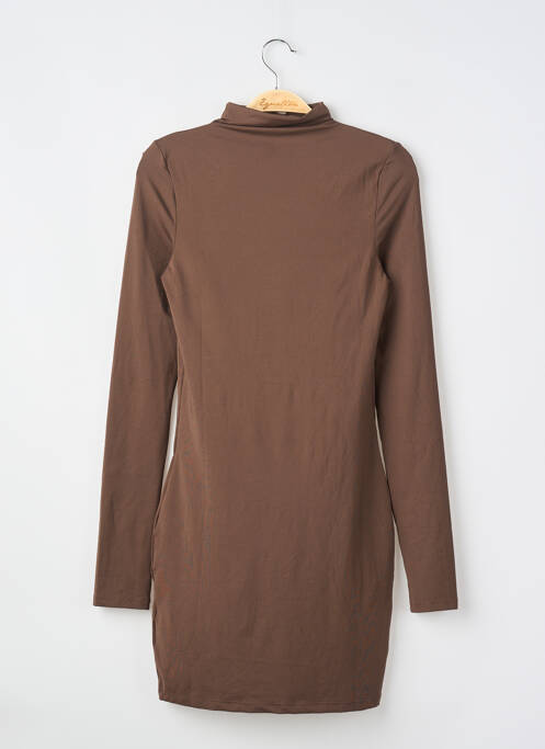 Rochie scurtă mâneci lungi mâneci lungi maro DIVIDED H&M femme