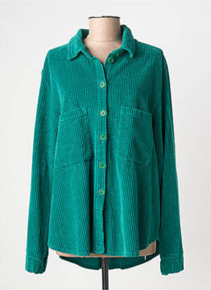 Jachete casual croială dreaptă verde DROLATIC femme