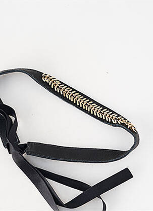 Colier negru SANS MARQUE femeie
