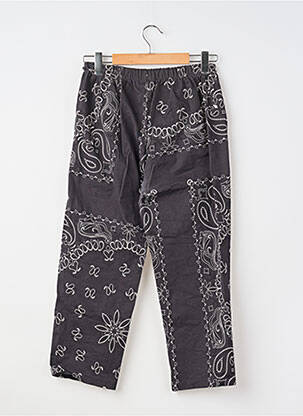 Pantalon trei sferturi croială dreaptă mărime normală negru AROMA femeie