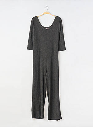 Salopetă-pantalon mâneci scurte mâneci scurte gri ETAM femme