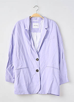 Sacou finisaj interior dublat violet AMERICAN VINTAGE femeie