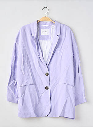 Sacou finisaj interior dublat violet AMERICAN VINTAGE femeie
