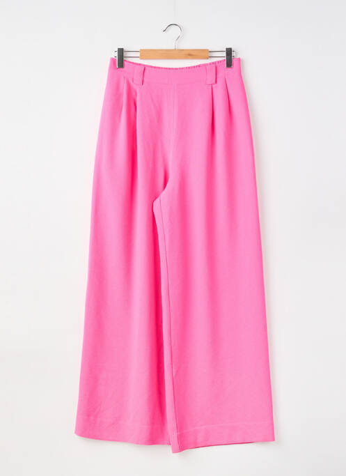 Pantalon larg țesătură crep mărime normală roz ESSENTIEL ANTWERP femme