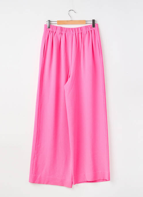 Pantalon larg țesătură crep mărime normală roz ESSENTIEL ANTWERP femme
