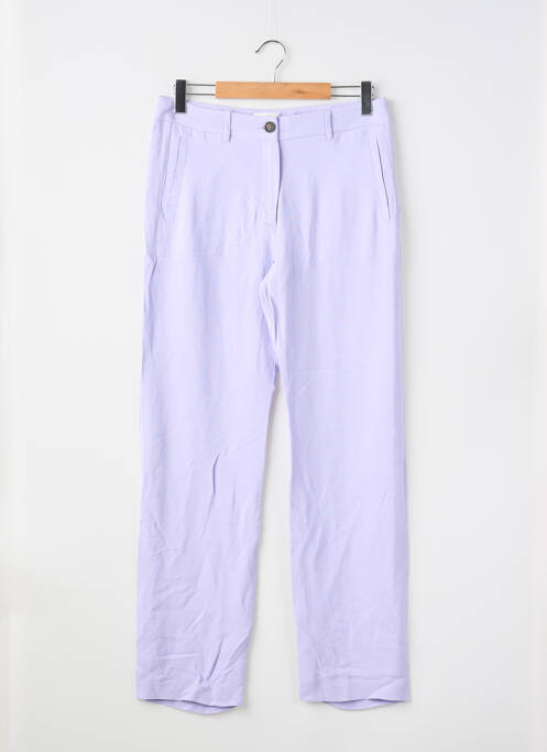 Pantalon drept elasticitate mărime normală violet AMERICAN VINTAGE femme