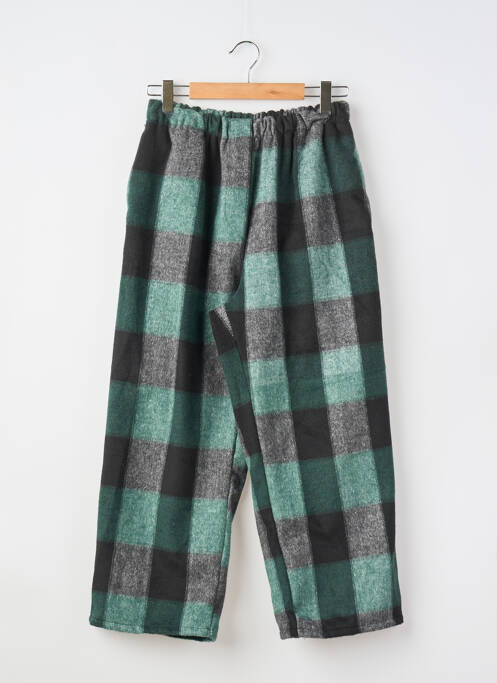 Pantalon larg buzunare mărime normală verde PETIT MODELL femme
