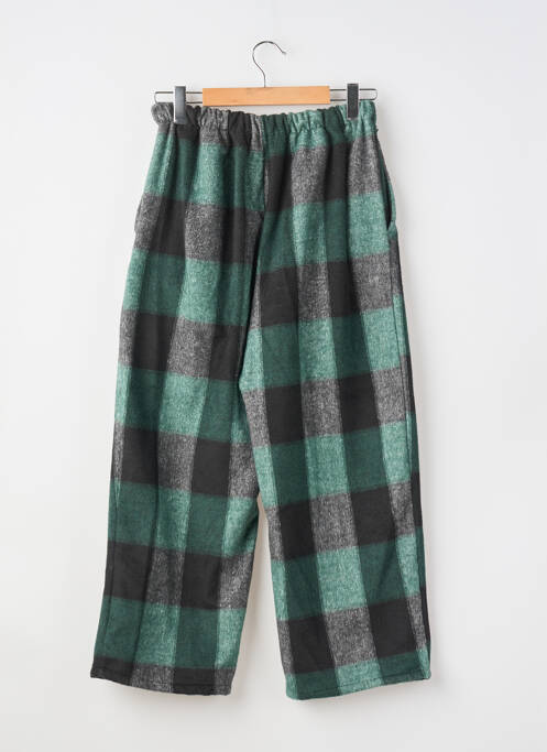 Pantalon larg buzunare mărime normală verde PETIT MODELL femme