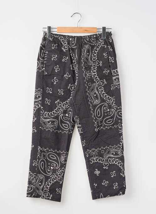 Pantalon trei sferturi croială dreaptă mărime normală negru AROMA femme