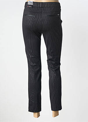 Pantalon 7/8 elasticitate mărime normală negru TONI femeie