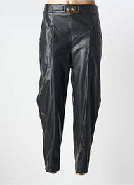 Pantalon slim mărime normală mărime normală negru LESLIE femme