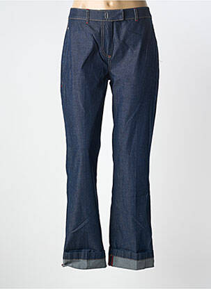 Blugi cu croială dreaptă mărime normală mărime normală albastru EVA KAYAN femme