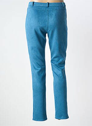 Pantalon slim elasticitate mărime normală albastru GEVANA femeie