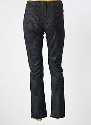 Pantalon slim elasticitate mărime normală negru GEVANA femeie