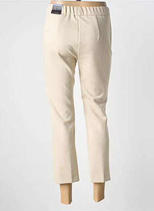 Pantalon 7/8 elasticitate mărime normală bej TONI femme