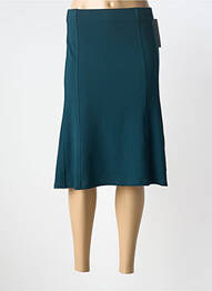 Fustă midi elasticitate verde GEVANA femme