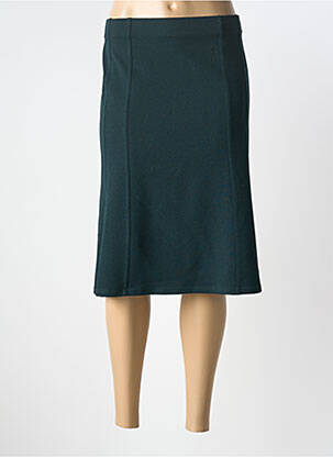 Fustă midi mărime normală verde GEVANA femme