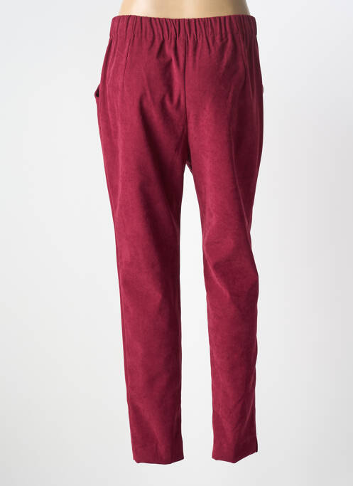 Pantalon slim talie elastică mărime normală violet GEVANA femme