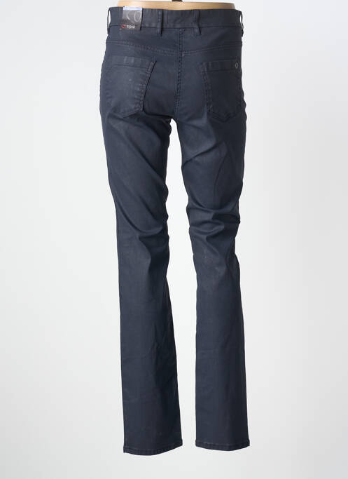 Pantalon slim elasticitate mărime normală albastru TONI femme