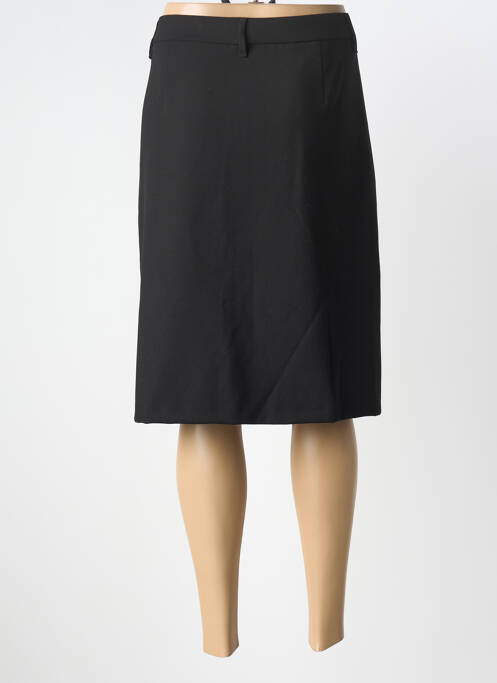 Fustă midi căptușeală textilă negru GARDEUR femme