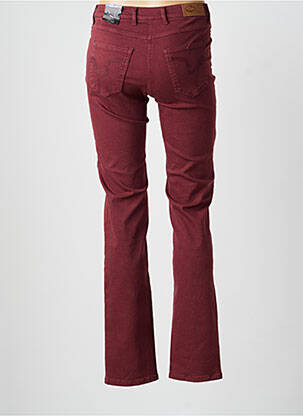 Pantalon slim elasticitate mărime normală violet TONI femeie