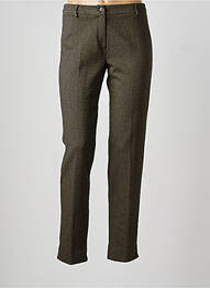 Pantalon slim elasticitate mărime normală verde MARIA BELLENTANI femme